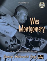 Jamey Aebersold Jazz #62 WES MONTGOMERY BK/CD cover Thumbnail